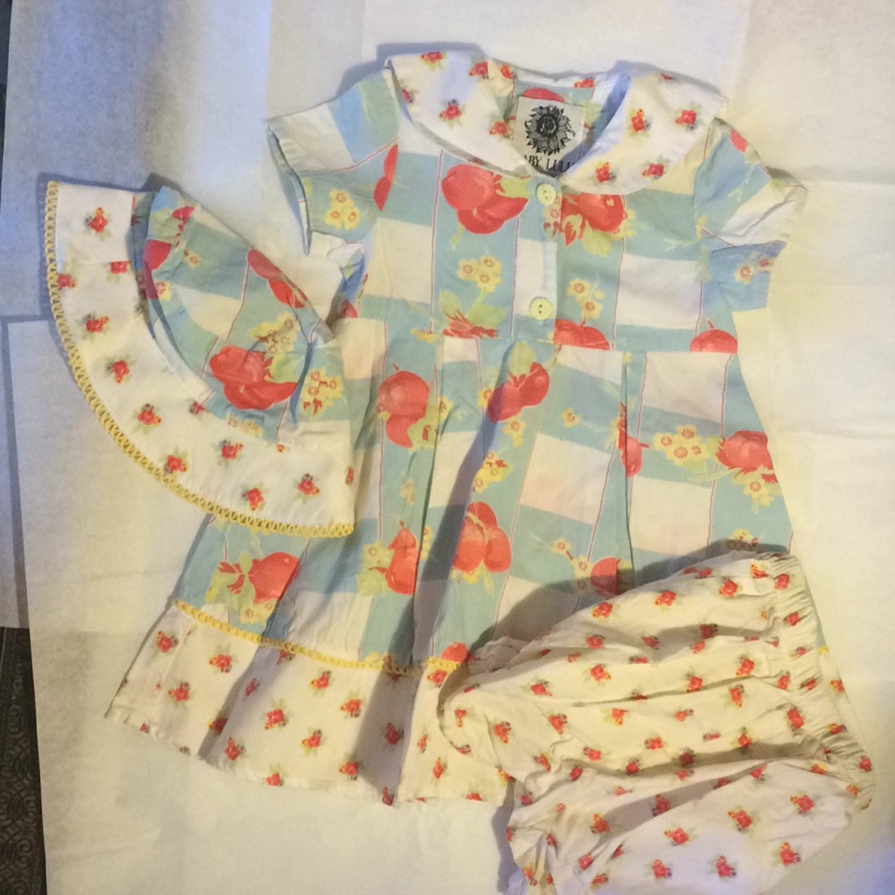 Baby LuLu Sundresd w/Hat/Knickets